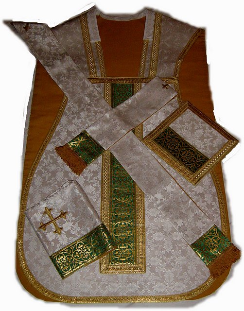 Roman Vestment Set Honouring St. Joseph